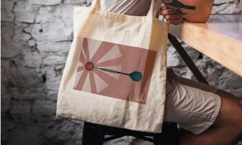 Tote bag sport ou sac "Les fléchettes" 4