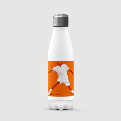 Isolierte Sportflasche „Tennisspieler“ - Individualisierbar