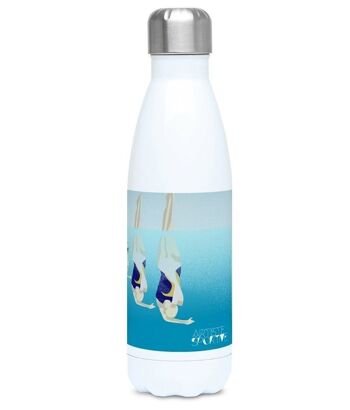 Gourde isotherme sport Natation Synchronisée "La danse de l'eau" - Personnalisable 2