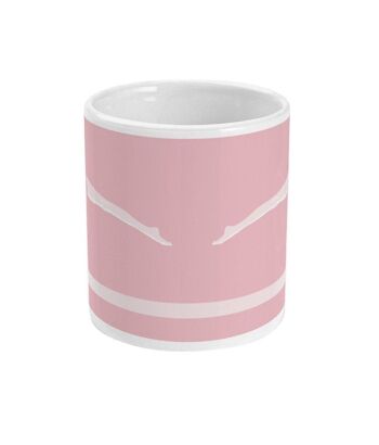 Tasse sport ou mug Gymnastique rose "Latika la gymnaste" - Personnalisable 2