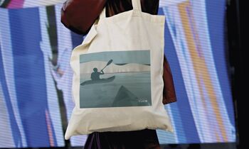 Tote bag sport ou sac Canoë Kayak  "Promenade à Beachy Head " 10