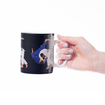 Tasse sport ou mug de judo "Le judoka" - Personnalisable 1