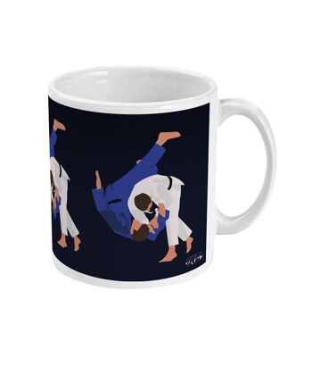 Tasse sport ou mug de judo "Le judoka" - Personnalisable 4