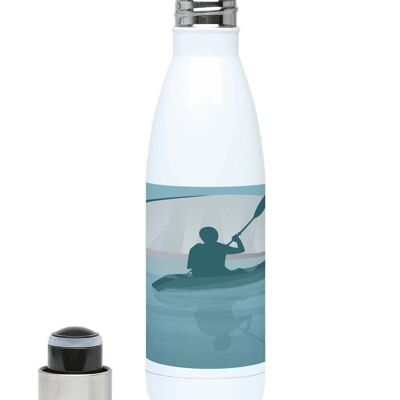 Isolierte Sportflasche für Kanus und Kajaks „Walk at Beachy Head“ – anpassbar