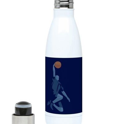 Insulated basketball sports bottle "The dunk" - Customizable