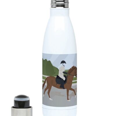 Insulated sports riding bottle "On the horse" - Customizable