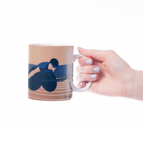 Tasse sport ou mug Athlétisme Handisport "paralympics" - Personnalisable