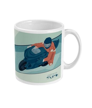 Tasse sport ou mug "Moto GP" - Personnalisable 4