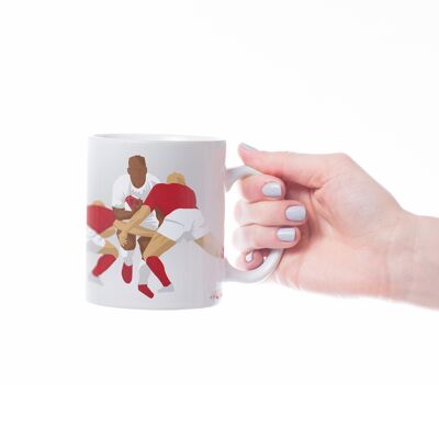 Tasse sport ou mug "Rugby Biarritz" - Personnalisable