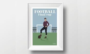 Affiche sport Football "The English Game" 1
