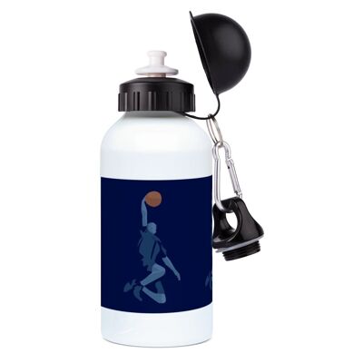 Botella de baloncesto deportiva de aluminio "The dunk" - Personalizable