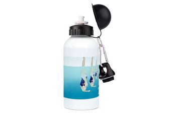 Gourde aluminium sport Natation Synchronisée "La danse de l'eau" - Personnalisable 2