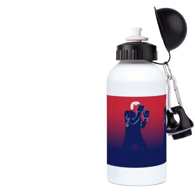 Aluminum sports boxing bottle "On the ring" - Customizable