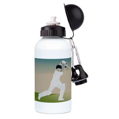 Cricket sports aluminum bottle "Cover Drive" - Customizable