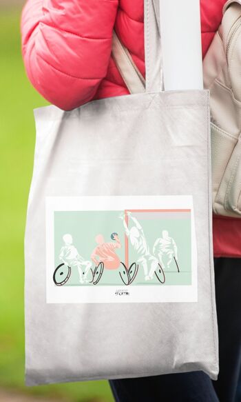 Tote bag sport ou sac handfauteuil " Equipe handball " 5