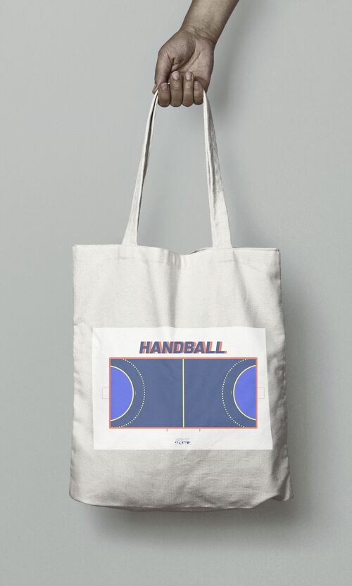 Tote bag sport ou sac " Terrain Handball "