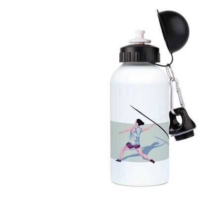 Botella deportiva de aluminio Athletics "Women's Javelin" - Personalizable