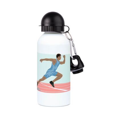 Athletics aluminum sports bottle "Men's Sprint" - Customizable