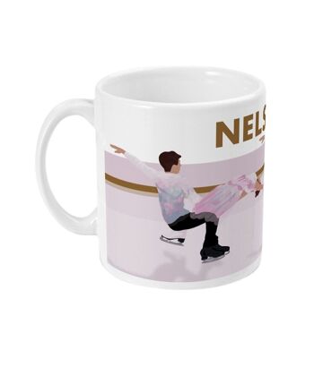 Tasse sport ou mug patinage "Couple patineurs" - Personnalisable 7