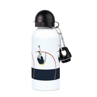 Botella deportiva de aluminio Atletismo "Salto con pértiga" - Personalizable