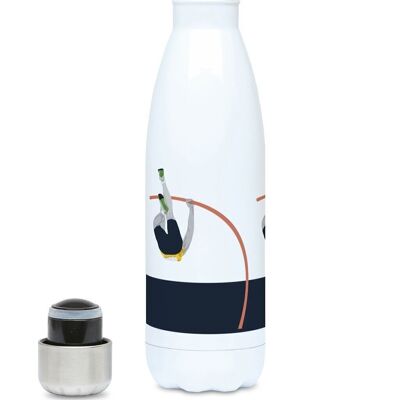 Athletics insulated sports bottle "Pole vault" - Customizable