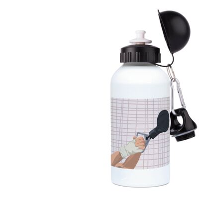 Botella deportiva de aluminio Atletismo "Lanzamiento de martillo" - Personalizable
