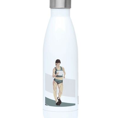 Botella deportiva isotérmica Athletics "Mujer caminando" - Personalizable