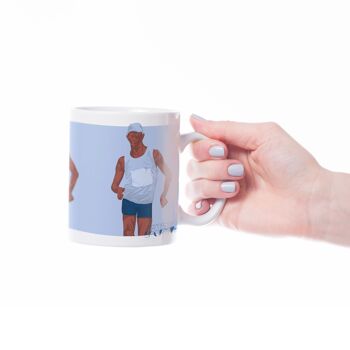 Tasse sport athlétisme "Marche homme" à personnaliser 5