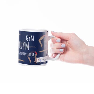 Sports cup or mug 'Gym La Riche' - Customizable