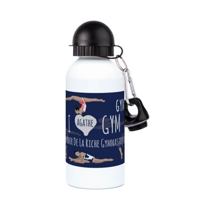 Aluminum sports bottle "Gym La Riche" - Customizable