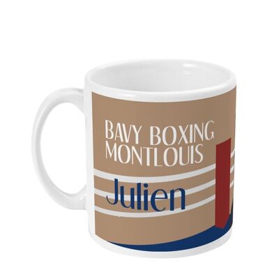 Tasse oder Becher 'Bavy Boxing Montlouis' - Individualisierbar