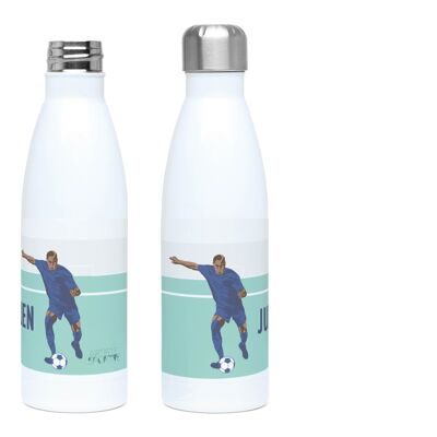 Insulated football sports bottle "The Footballer" - Customizable