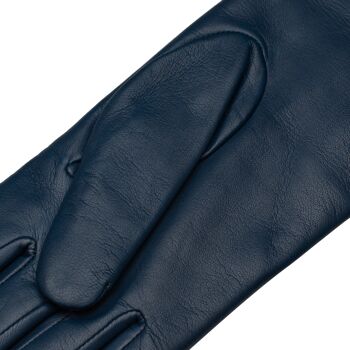 Gants en cuir bleu Marsala Jeans 5