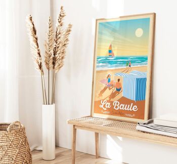 Affiche Voyage La Baule Escoublac - France 50x70 cm 2