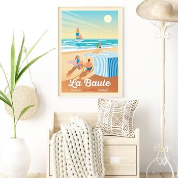 Affiche Voyage La Baule Escoublac - France 50x70 cm 3