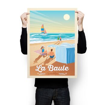 Affiche Voyage La Baule Escoublac - France 50x70 cm 5
