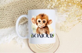 Mug enfant petit chimpanzé