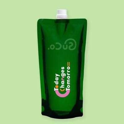 Tomorrow Leaf SuCo 2.0 - Wiederverwendbare Wasserflasche 600 ml