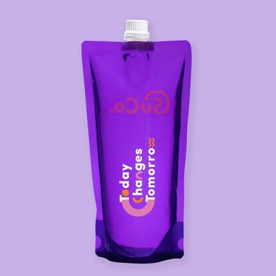 Domani Plum SuCo 2.0 - Borraccia riutilizzabile da 600 ml