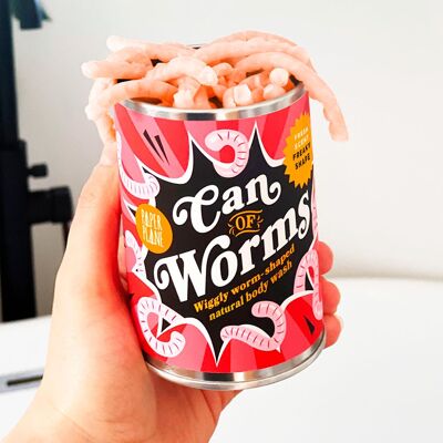 Can Of Worms - Bagnoschiuma naturale e vegano in lattina