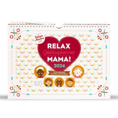 Planificateur familial Relax Mama 2024