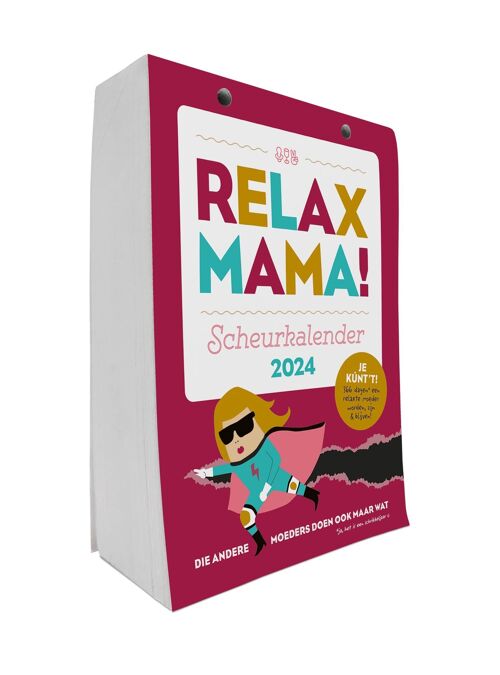 Relax Mama Scheurkalender 2024