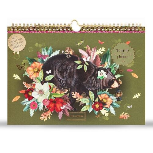 Pimpelmees family planner 2024 - Bear Olive