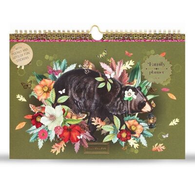 Pimpelmees family planner 2024 - Bear Olive