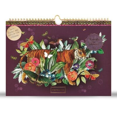 Pimpelmees family planner 2024 - Tiger Plum