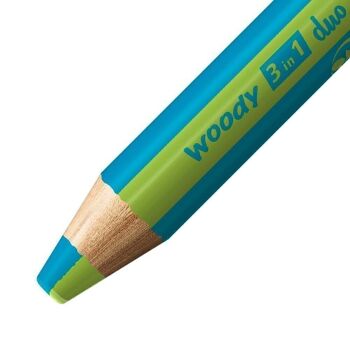 Crayons multi-talents - Présentoir mixte STABILO woody 3in1 - STABILO woody 3in1 duo 2