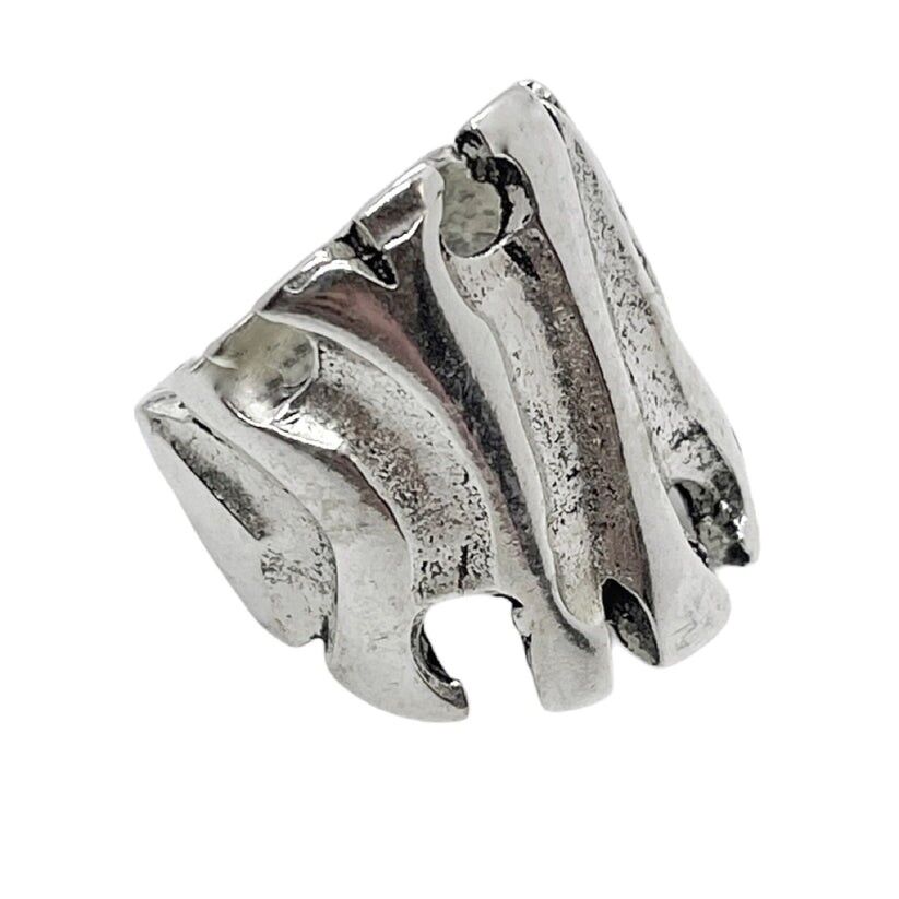 Anello RingRoot placcato argento