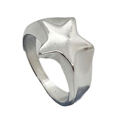 Anello stella cadente in argento