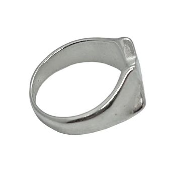 Bague étoile filante en argent 4