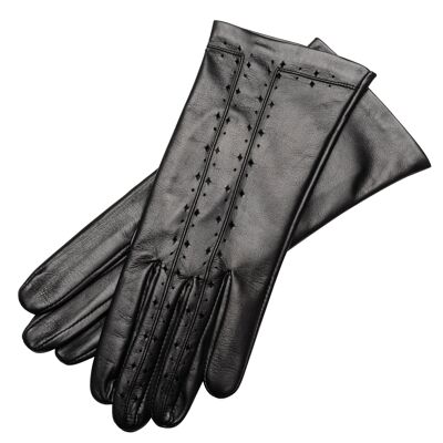 Ravello Black Leather Gloves